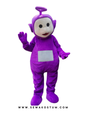 Sewa Kostum Badut Teletubies Ungu